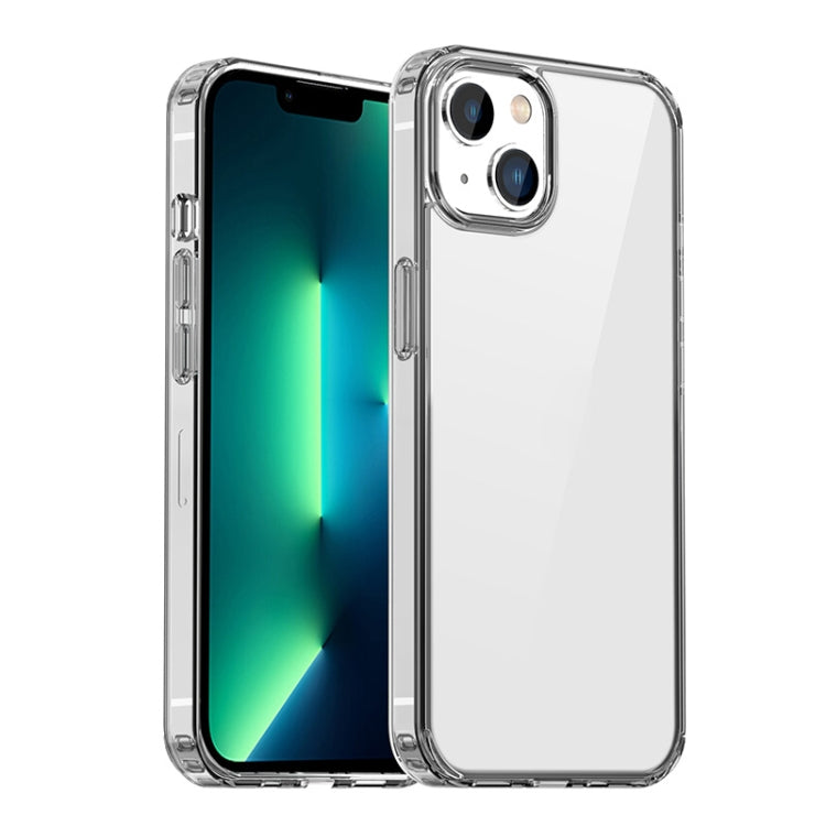 For iPhone 14 Plus iPAKY Shockproof PC + TPU Protective Phone Case (Transparent) - iPhone 14 Plus Cases by iPAKY | Online Shopping UK | buy2fix
