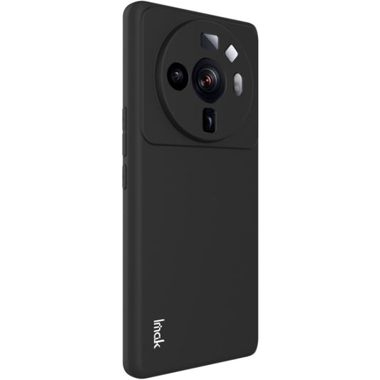 For Xiaomi 12S Ultra IMAK UC-3 Series Shockproof Frosted TPU Phone Case(Black) by imak
