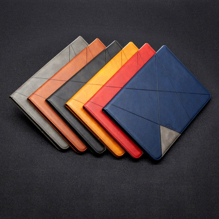 For Samsung Galaxy Tab S8 / Tab S7+ / Tab S7 FE Prismatic Leather Tablet Case(Blue) by buy2fix