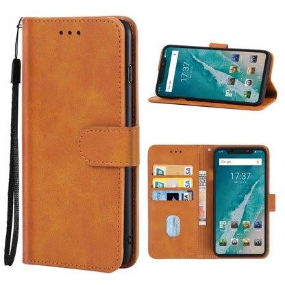 For Blackview BV9600 / BV9600 Pro Leather Phone Case(Brown) - More Brand by buy2fix | Online Shopping UK | buy2fix