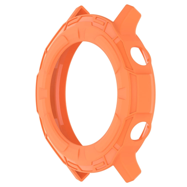 For Realme watch S RMA207 Armor Hollow TPU Watch Case(Orange) by buy2fix