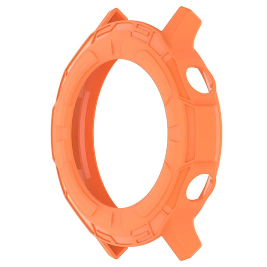 For Realme watch S RMA207 Armor Hollow TPU Watch Case(Orange) by buy2fix
