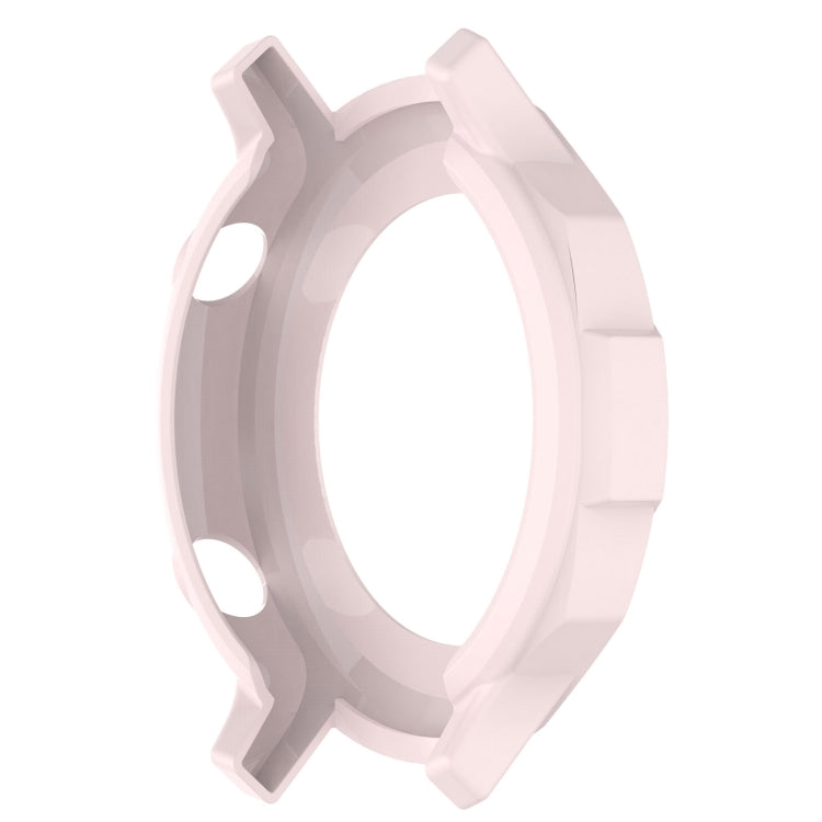 For Realme watch S RMA207 Armor Hollow TPU Watch Case(Light Pink) by buy2fix