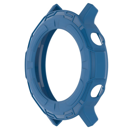 For Realme watch S RMA207 Armor Hollow TPU Watch Case(Dark Blue) by buy2fix