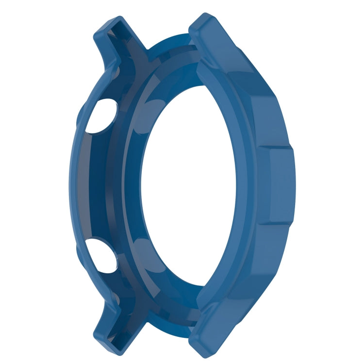 For Realme watch S RMA207 Armor Hollow TPU Watch Case(Dark Blue) by buy2fix