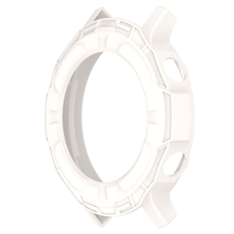 For Realme watch S RMA207 Armor Hollow TPU Watch Case(Lvory White) by buy2fix