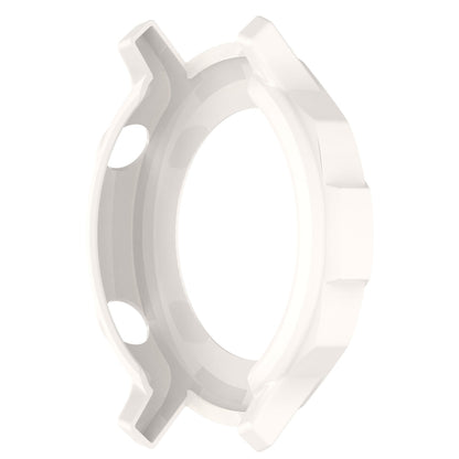 For Realme watch S RMA207 Armor Hollow TPU Watch Case(Lvory White) by buy2fix