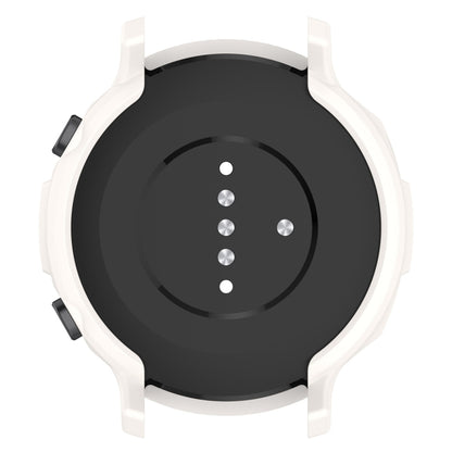 For Realme watch S RMA207 Armor Hollow TPU Watch Case(Lvory White) by buy2fix