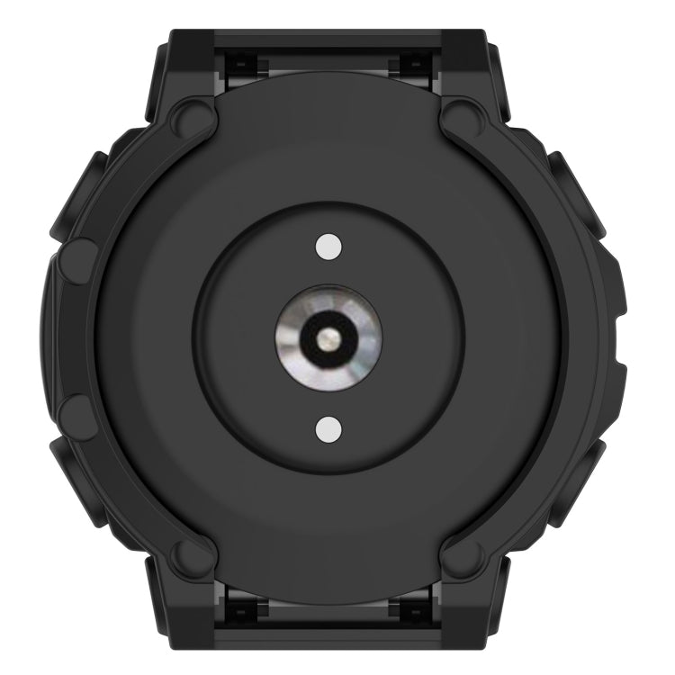 For Amazfit T-Rex 2 Armor Hollow TPU Watch Case(Black) by buy2fix