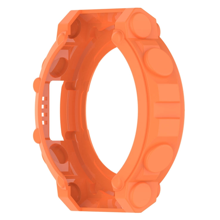 For Amazfit T-Rex 2 Armor Hollow TPU Watch Case(Orange) by buy2fix