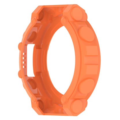 For Amazfit T-Rex 2 Armor Hollow TPU Watch Case(Orange) by buy2fix