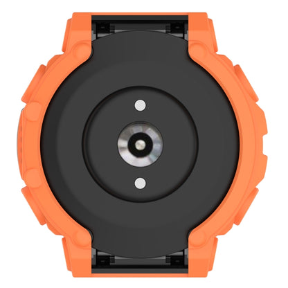 For Amazfit T-Rex 2 Armor Hollow TPU Watch Case(Orange) by buy2fix