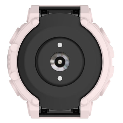 For Amazfit T-Rex 2 Armor Hollow TPU Watch Case(Light Pink) by buy2fix