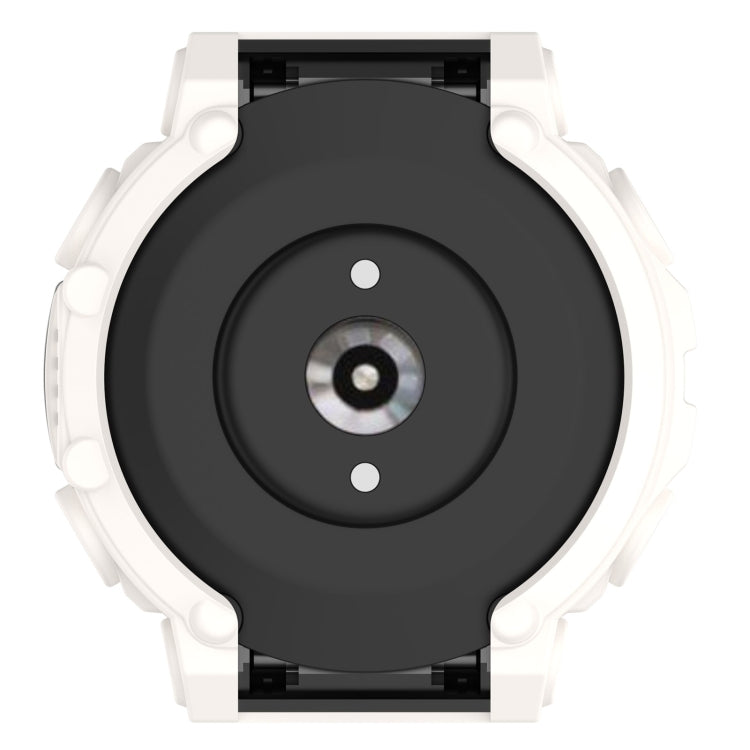 For Amazfit T-Rex 2 Armor Hollow TPU Watch Case(Lvory White) by buy2fix