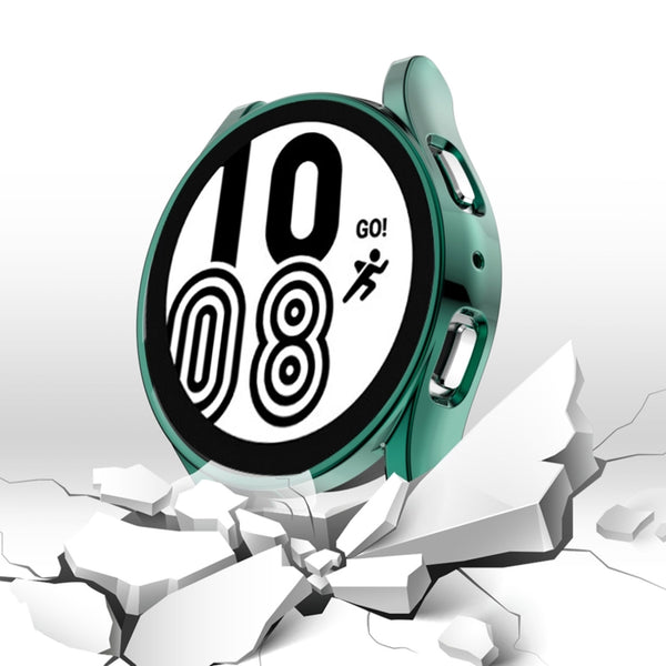 For Samsung Galaxy Watch 5 40 mm Full Coverage TPU Electroplating Protective Case(Green) by buy2fix