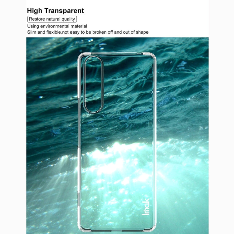 For Sony Xperia 1 II IMAK Wing II Wear-resisting Crystal Pro PC Protective Case - Sony Cases by imak | Online Shopping UK | buy2fix