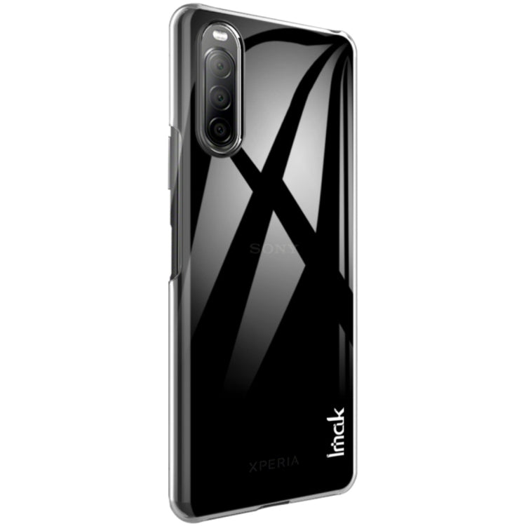 For Sony Xperia 10 II IMAK Wing II Wear-resisting Crystal Pro PC Protective Case - Sony Cases by imak | Online Shopping UK | buy2fix