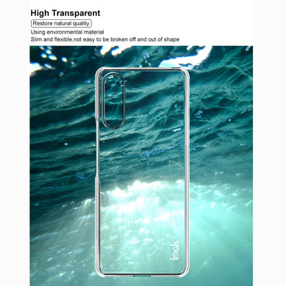 For Sony Xperia 10 II IMAK Wing II Wear-resisting Crystal Pro PC Protective Case - Sony Cases by imak | Online Shopping UK | buy2fix