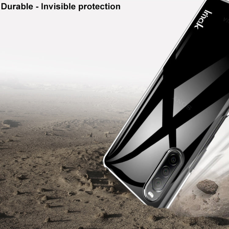 For Sony Xperia 10 II IMAK Wing II Wear-resisting Crystal Pro PC Protective Case - Sony Cases by imak | Online Shopping UK | buy2fix