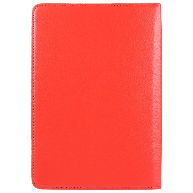 For 7 inch Tablet 360 Degree Rotation Litchi Texture Flip Leather Tablet Case(Red) - 7 inch by buy2fix | Online Shopping UK | buy2fix