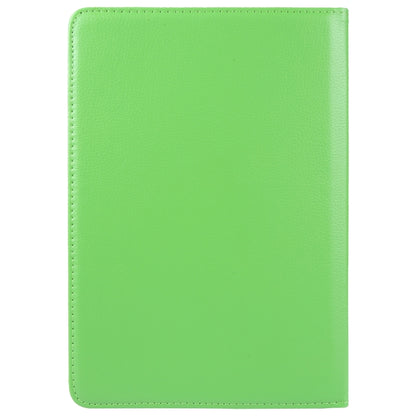 For 7 inch Tablet 360 Degree Rotation Litchi Texture Flip Leather Tablet Case(Green) - 7 inch by buy2fix | Online Shopping UK | buy2fix