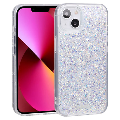 For iPhone 14 DFANS DESIGN Starry Sky Epoxy Phone Case (Silver) - iPhone 14 Cases by DFANS DESIGN | Online Shopping UK | buy2fix