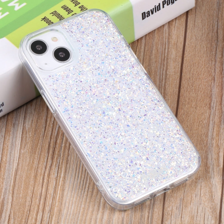 For iPhone 14 DFANS DESIGN Starry Sky Epoxy Phone Case (Silver) - iPhone 14 Cases by DFANS DESIGN | Online Shopping UK | buy2fix