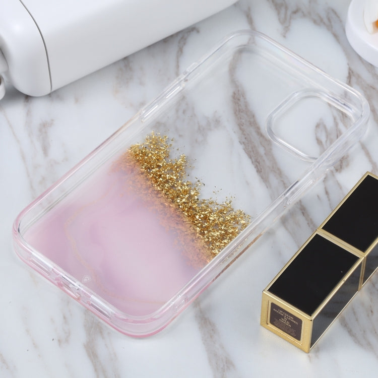 For iPhone 14 DFANS DESIGN Dual-color Starlight Shining Phone Case (Pink) - iPhone 14 Cases by DFANS DESIGN | Online Shopping UK | buy2fix