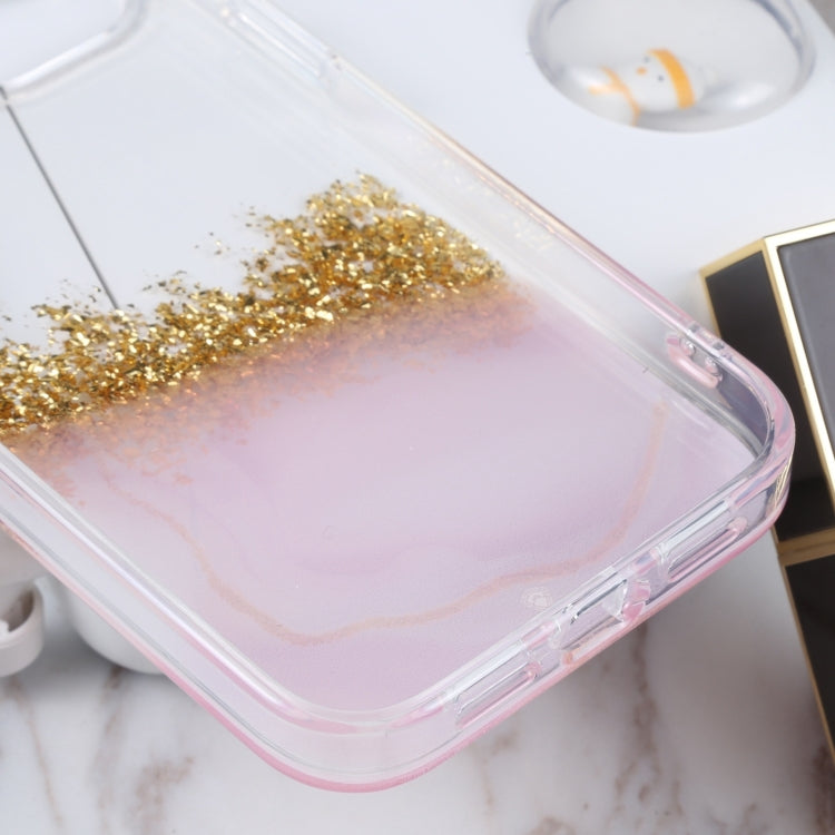 For iPhone 14 DFANS DESIGN Dual-color Starlight Shining Phone Case (Pink) - iPhone 14 Cases by DFANS DESIGN | Online Shopping UK | buy2fix