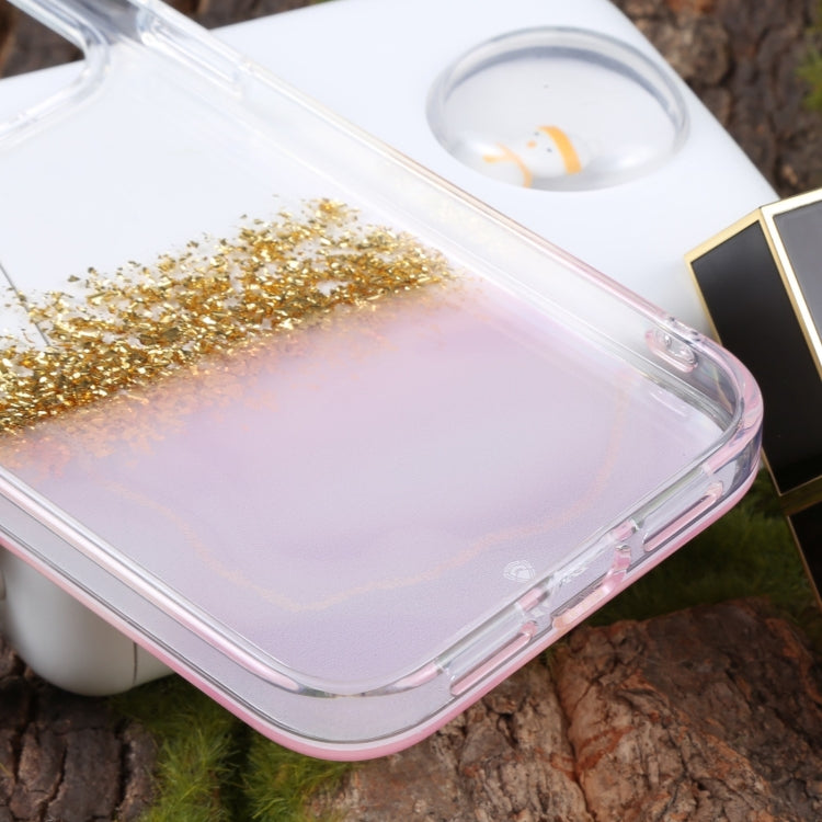 For iPhone 14 Pro Max DFANS DESIGN Dual-color Starlight Shining Phone Case (Pink) - iPhone 14 Pro Max Cases by DFANS DESIGN | Online Shopping UK | buy2fix