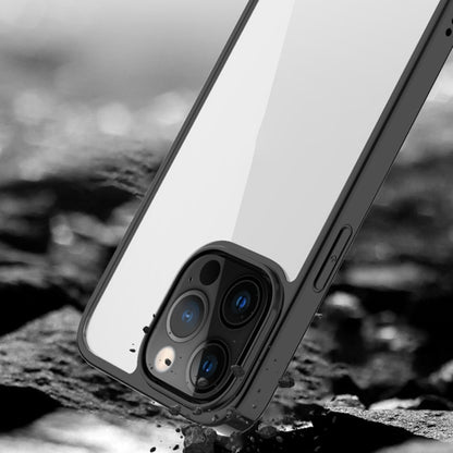 For iPhone 14 Pro Max Mutural Jiantou Series Electroplating Phone Case (Black) - iPhone 14 Pro Max Cases by Mutural | Online Shopping UK | buy2fix