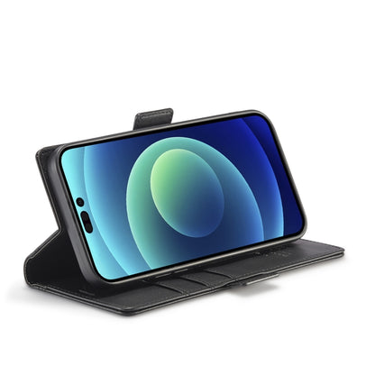 For iPhone 14 Pro Max LC.IMEEKE Magnetic Buckle Leather Phone Case (Black) - iPhone 14 Pro Max Cases by LC.IMEEKE | Online Shopping UK | buy2fix