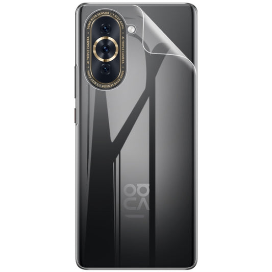 For Huawei nova 10 4G 2 PCS IMAK 0.15mm Curved Full Screen Protector Hydrogel Film Back Protector by imak