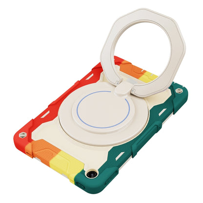 For Lenovo Tab M10 Plus 3rd Gen Armor Contrast Color Silicone + PC Tablet Case(Colorful Red) - Lenovo by buy2fix | Online Shopping UK | buy2fix