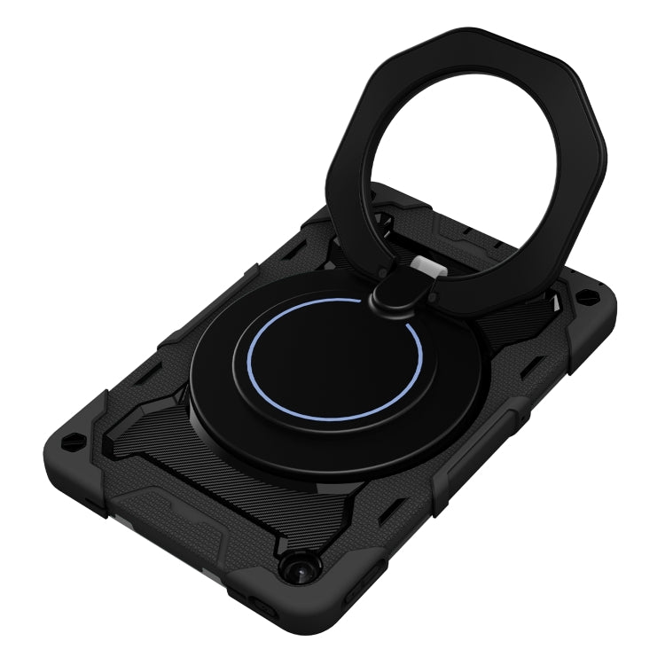 For Lenovo Tab M10 Plus 3rd Gen Armor Contrast Color Silicone + PC Tablet Case(Black) - Lenovo by buy2fix | Online Shopping UK | buy2fix