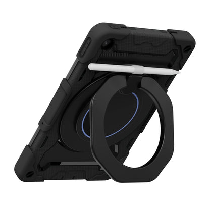 For Lenovo Tab M10 Plus 3rd Gen Armor Contrast Color Silicone + PC Tablet Case(Black) - Lenovo by buy2fix | Online Shopping UK | buy2fix