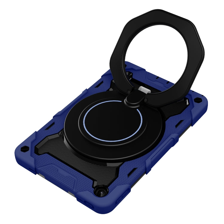 For Lenovo Tab M10 Plus 3rd Gen Armor Contrast Color Silicone + PC Tablet Case(Navy Blue) - Lenovo by buy2fix | Online Shopping UK | buy2fix