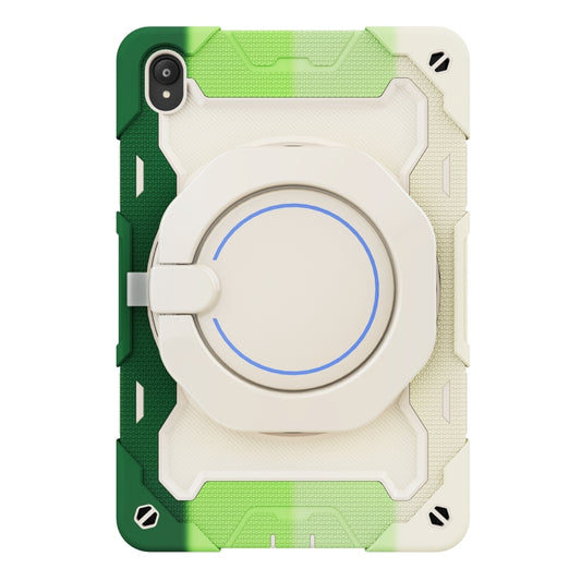 For Lenovo Tad P11 Armor Contrast Color Silicone + PC Tablet Case(Colorful Green) - Lenovo by buy2fix | Online Shopping UK | buy2fix