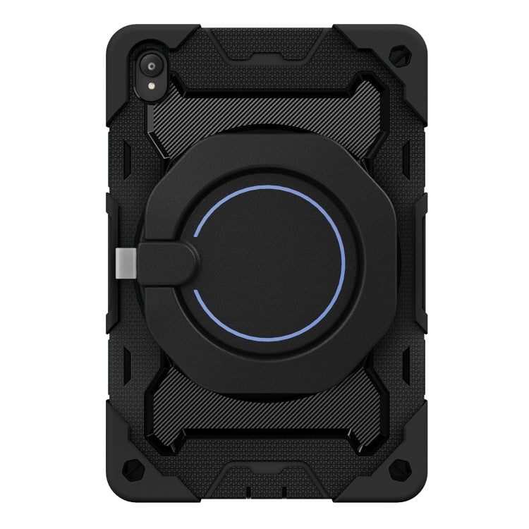 For Lenovo Tad P11 Armor Contrast Color Silicone + PC Tablet Case(Black) - Lenovo by buy2fix | Online Shopping UK | buy2fix