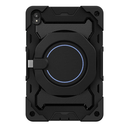 For Lenovo Tad P11 Armor Contrast Color Silicone + PC Tablet Case(Black) - Lenovo by buy2fix | Online Shopping UK | buy2fix