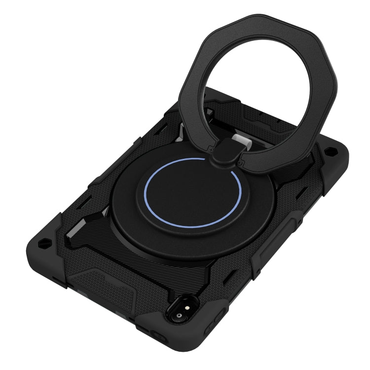 For Lenovo Tad P11 Armor Contrast Color Silicone + PC Tablet Case(Black) - Lenovo by buy2fix | Online Shopping UK | buy2fix