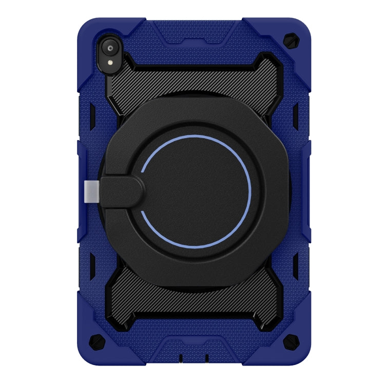 For Lenovo Tad P11 Armor Contrast Color Silicone + PC Tablet Case(Navy Blue) - Lenovo by buy2fix | Online Shopping UK | buy2fix