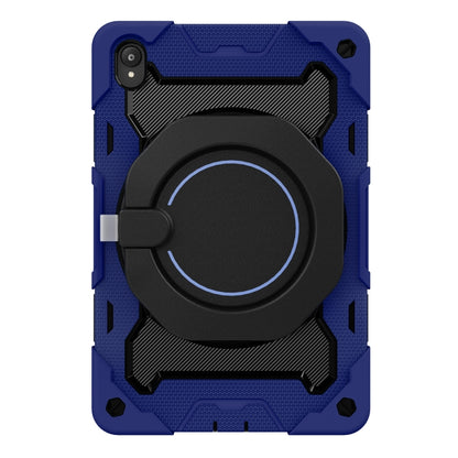 For Lenovo Tad P11 Armor Contrast Color Silicone + PC Tablet Case(Navy Blue) - Lenovo by buy2fix | Online Shopping UK | buy2fix