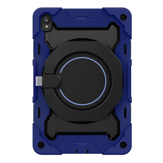 For Lenovo Tad P11 Armor Contrast Color Silicone + PC Tablet Case(Navy Blue) - Lenovo by buy2fix | Online Shopping UK | buy2fix