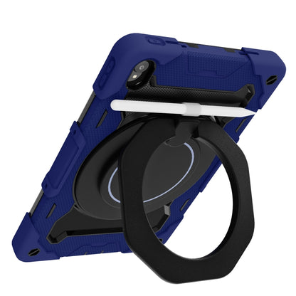 For Lenovo Tad P11 Armor Contrast Color Silicone + PC Tablet Case(Navy Blue) - Lenovo by buy2fix | Online Shopping UK | buy2fix