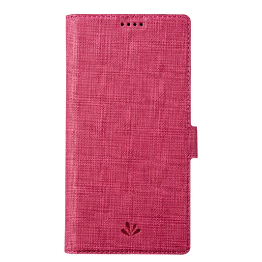 For iPhone 13 mini ViLi K Series Dual-side Buckle Magsafe Leather Phone Case (Rose Red) by ViLi