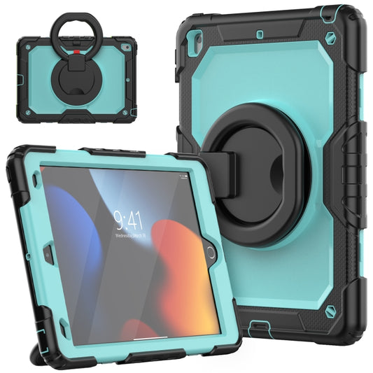 For iPad 10.2 2021 / 2020 / 2019 Bracelet Holder Silicone + PC Tablet Case(Light Blue) - iPad 10.2 Cases by buy2fix | Online Shopping UK | buy2fix