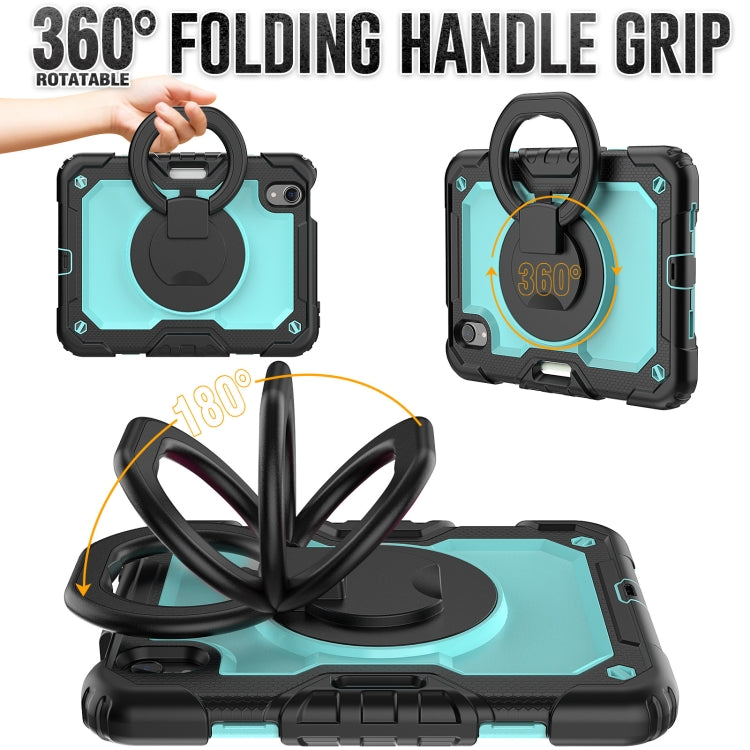 For iPad mini 2024 / mini 6 Bracelet Holder Silicone + PC Tablet Case(Light Blue) - iPad mini 6 Cases by buy2fix | Online Shopping UK | buy2fix