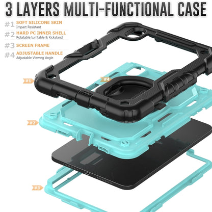 For iPad mini 2024 / mini 6 Bracelet Holder Silicone + PC Tablet Case(Light Blue) - iPad mini 6 Cases by buy2fix | Online Shopping UK | buy2fix