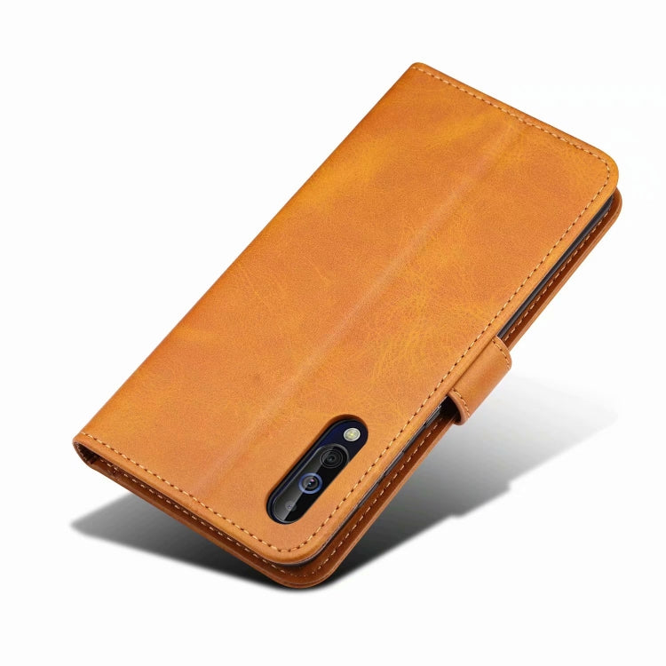 For Huawei P20 GUSSIM Business Style Horizontal Flip Leather Case with Holder & Card Slots & Wallet(Blue) - Huawei Cases by GUSSIM | Online Shopping UK | buy2fix